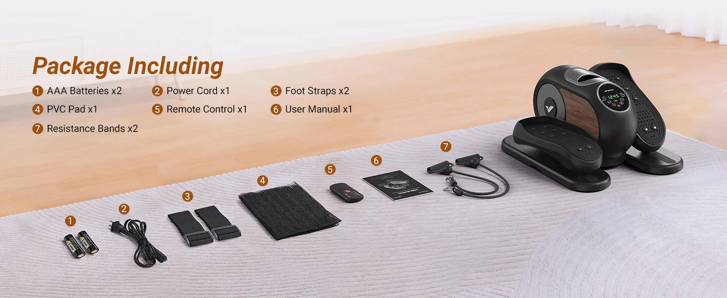 Portable Seated Pedal Exerciser