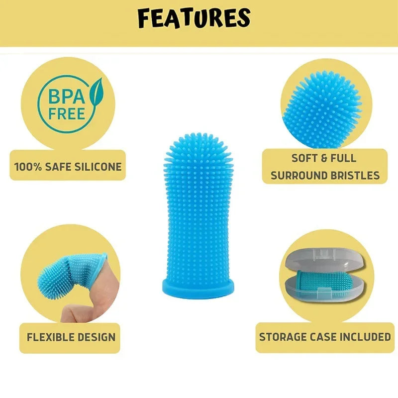 pet Super Soft Finger Toothbrush