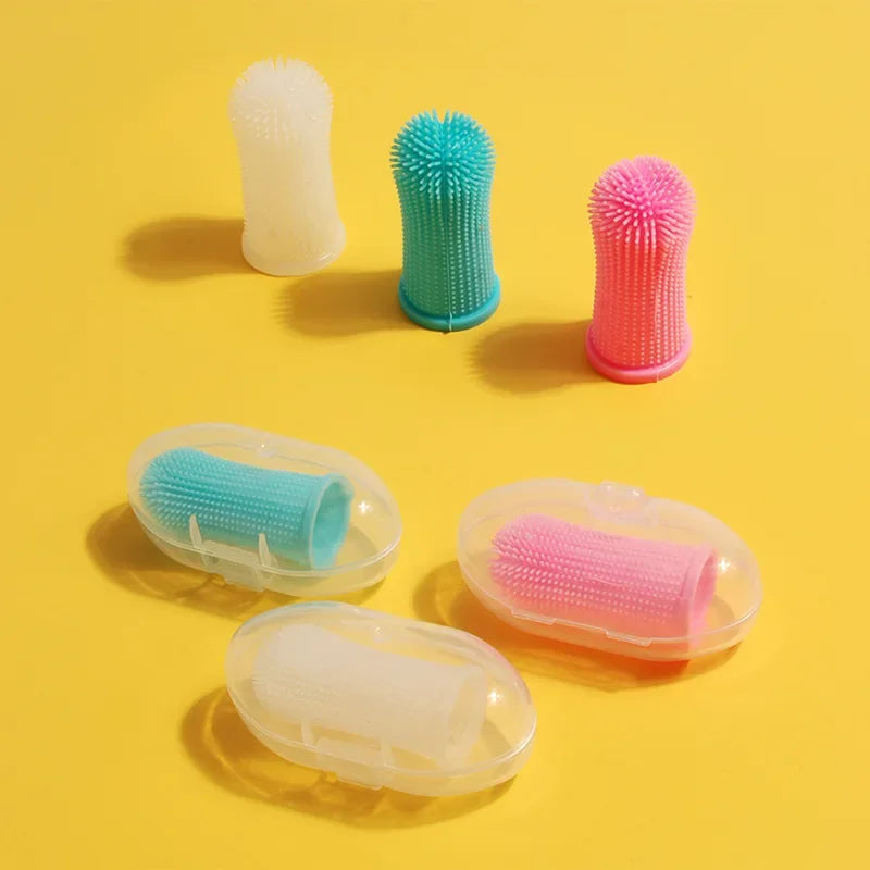 pet Super Soft Finger Toothbrush