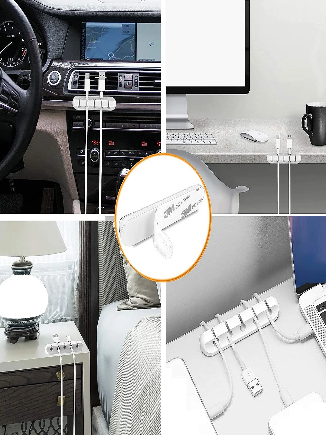 Silicone USB Cable Organizer